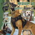 🐾Medium To Large Dog Tactical Harness