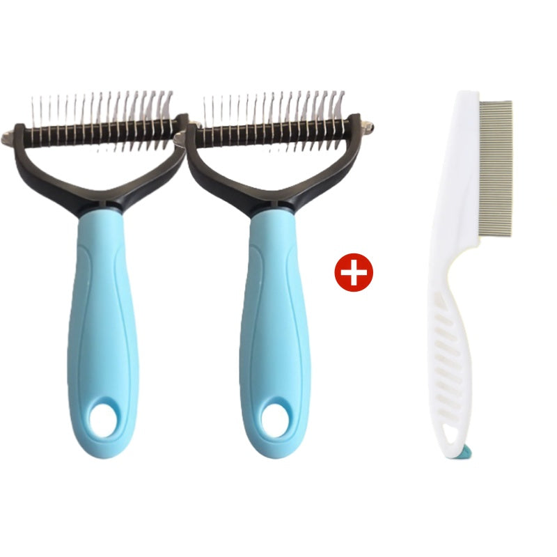 🐾 Double-sided comb for both cats and dogs🐶