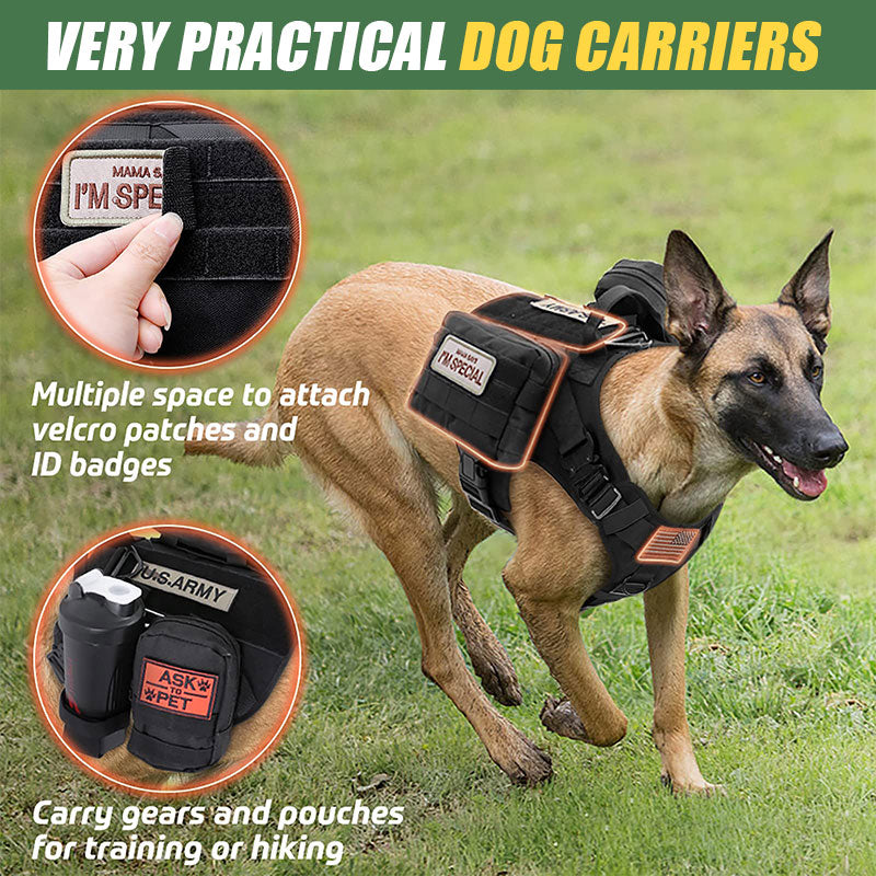 🐾Medium To Large Dog Tactical Harness