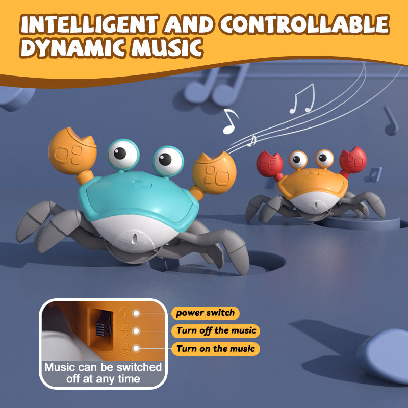 🐾Pet Electric Induction Crab Toy