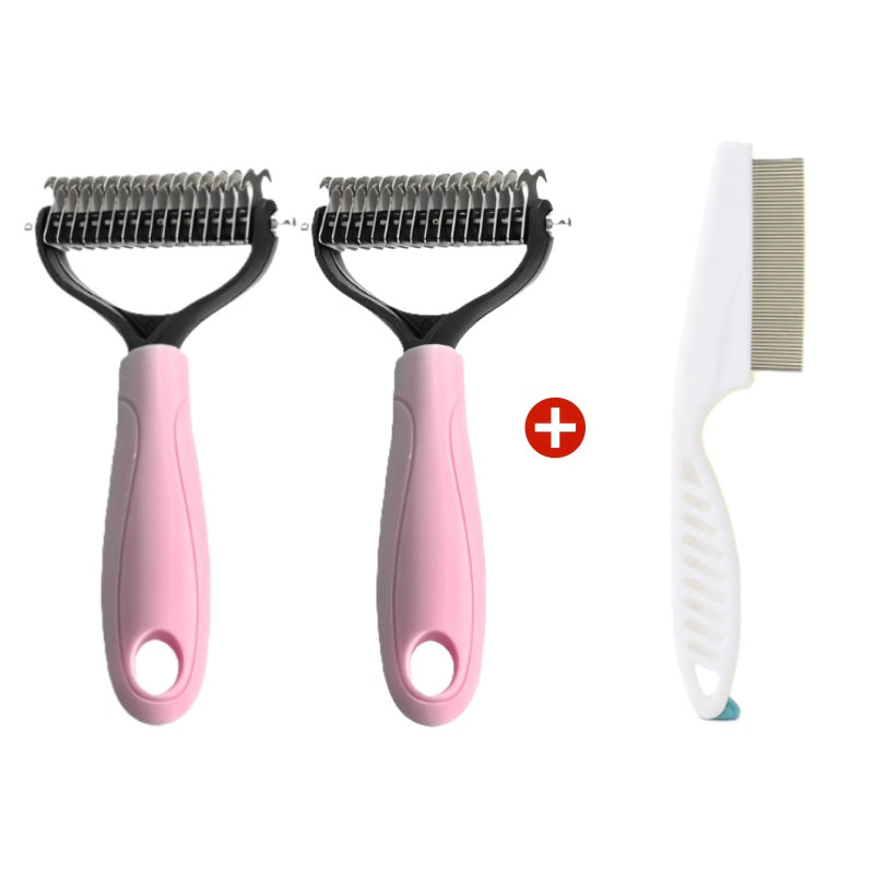 🐾 Double-sided comb for both cats and dogs🐶