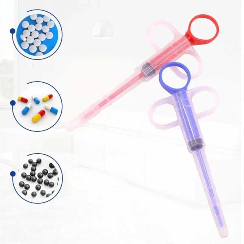 🐾Buy 1 Get 1 Free❤️Pet Pill Syringe Dispenser ✦ Safe, Stress-Free Medication for Cats & Dog