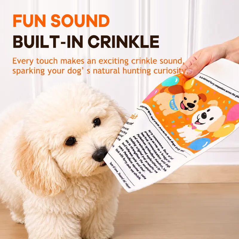 🐾Nteractive Crinkle Dog Toy