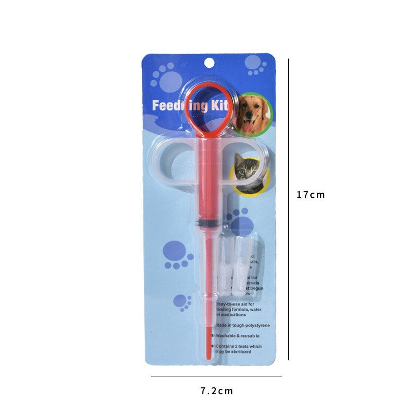 🐾Buy 1 Get 1 Free❤️Pet Pill Syringe Dispenser ✦ Safe, Stress-Free Medication for Cats & Dog