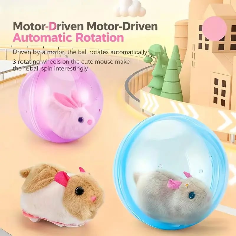 🐱 Smart Interactive Cat Ball – Play, Chase & Discover! 🐭✨🎾