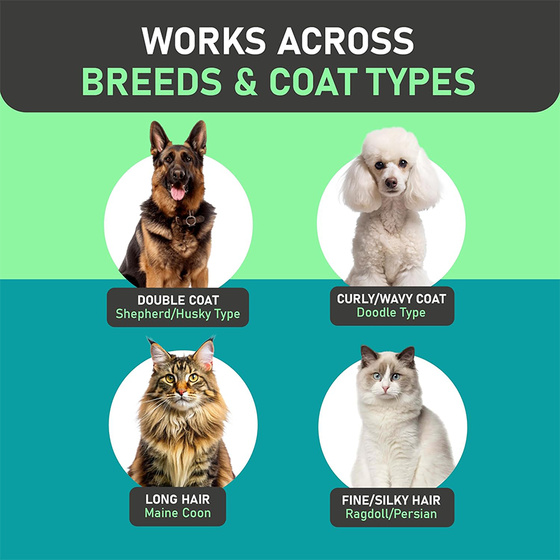 🐾 Double-sided comb for both cats and dogs🐶