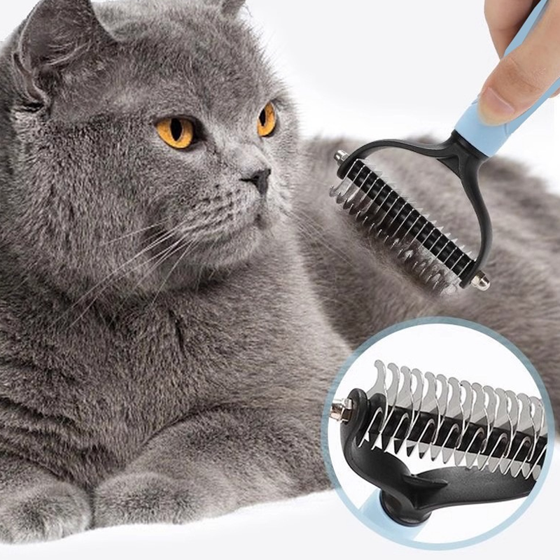 🐾 Double-sided comb for both cats and dogs🐶